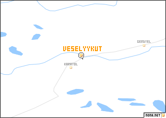 map of Vesëlyy Kut