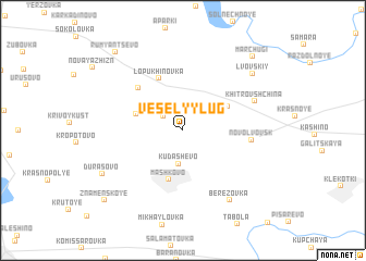 map of Vesëlyy Lug