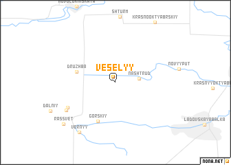 map of (( Vesëlyy ))