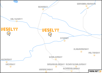 map of (( Vesëlyy ))