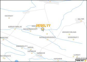 map of (( Vesëlyy ))