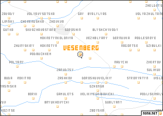 map of Vesenberg