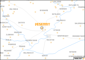 map of Vesenniy