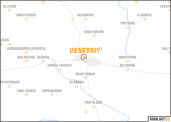 map of Vesenniy