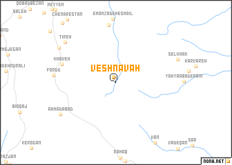 map of Veshnavah