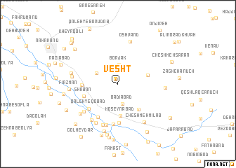 map of Vesht