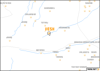 map of Vesh