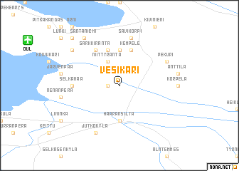 map of Vesikari