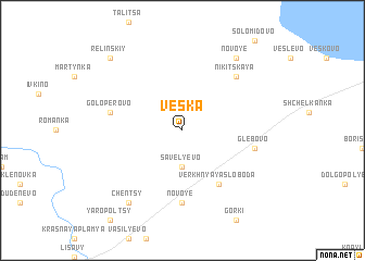 map of Veska