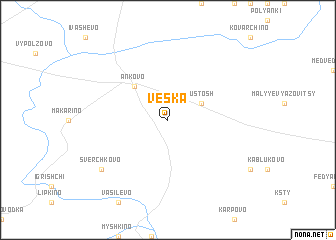 map of Veska