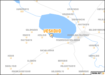 map of Veskovo