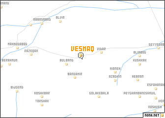 map of Vesmaq