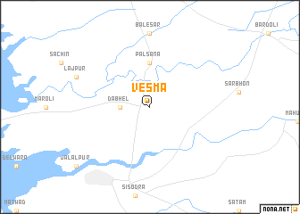 map of Vesma