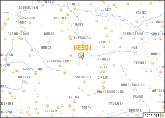 map of Vesqi