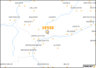 map of Vessa