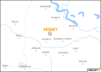 map of Vessey