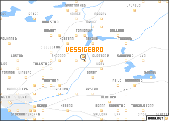 map of Vessigebro