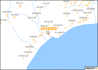 map of Vessoro