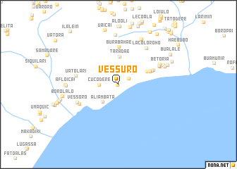 map of Vessuro