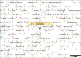 map of Vestennötting
