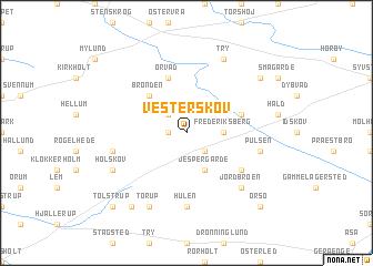 map of Vesterskov