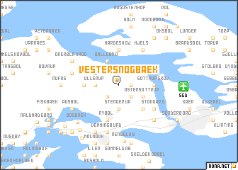 map of Vester Snogbæk