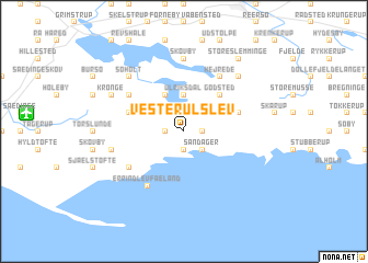 map of Vester Ulslev