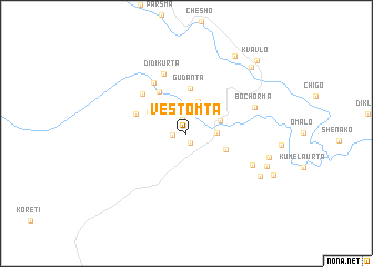 map of Vestomta