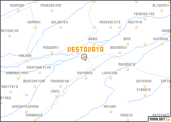 map of Vestovaya