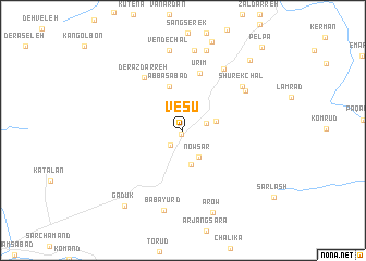 map of Vesū