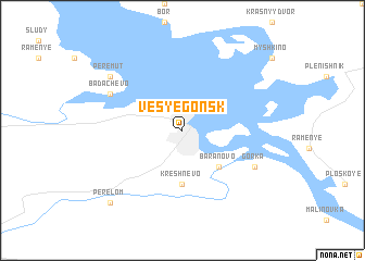 map of Ves\