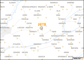 map of Veţa