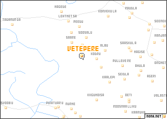 map of Vetepere