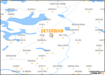 map of Veterovka