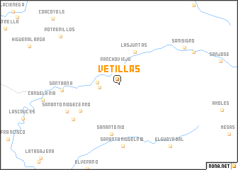 map of Vetillas