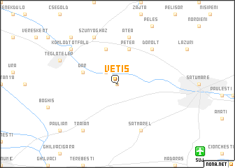 map of Vetiş