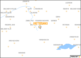 map of Vetoshki