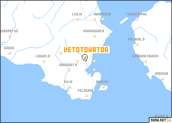 map of Vetotowatoa