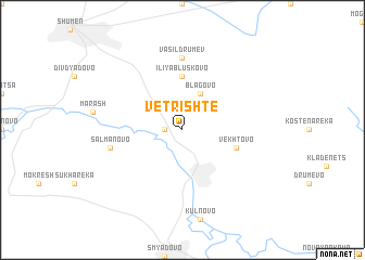 map of Vetrishte