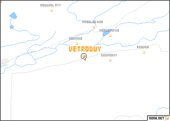 map of Vetroduy