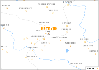 map of Vetryak