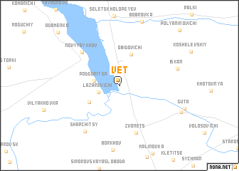 map of Vetʼ