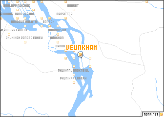 map of Veun Kham