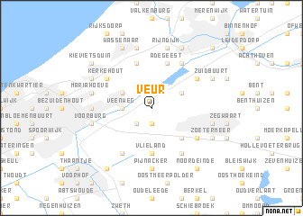 map of Veur