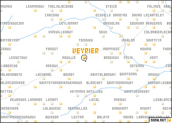 map of Veyrier