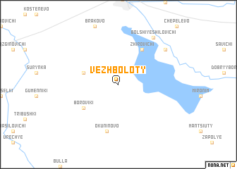 map of Vezhboloty