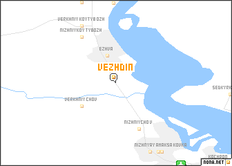 map of Vezhdin