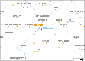 map of Vezhkhne