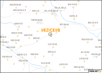 map of Vezičevo
