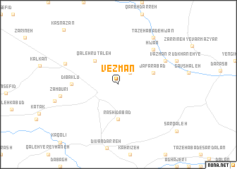 map of Vezmān